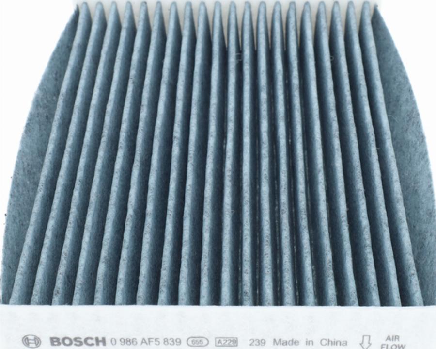 BOSCH 0 986 AF5 839 - Filtro, Aria abitacolo www.autoricambi360.it