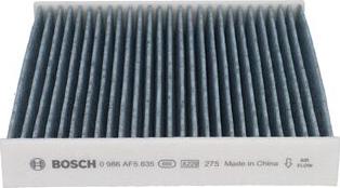 BOSCH 0 986 AF5 835 - Filtro, Aria abitacolo www.autoricambi360.it
