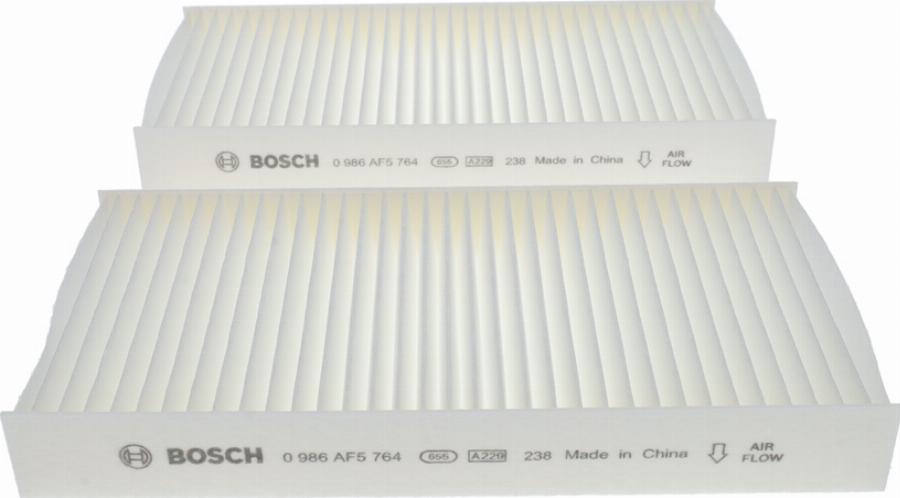 BOSCH 0 986 AF5 764 - Filtro, Aria abitacolo www.autoricambi360.it