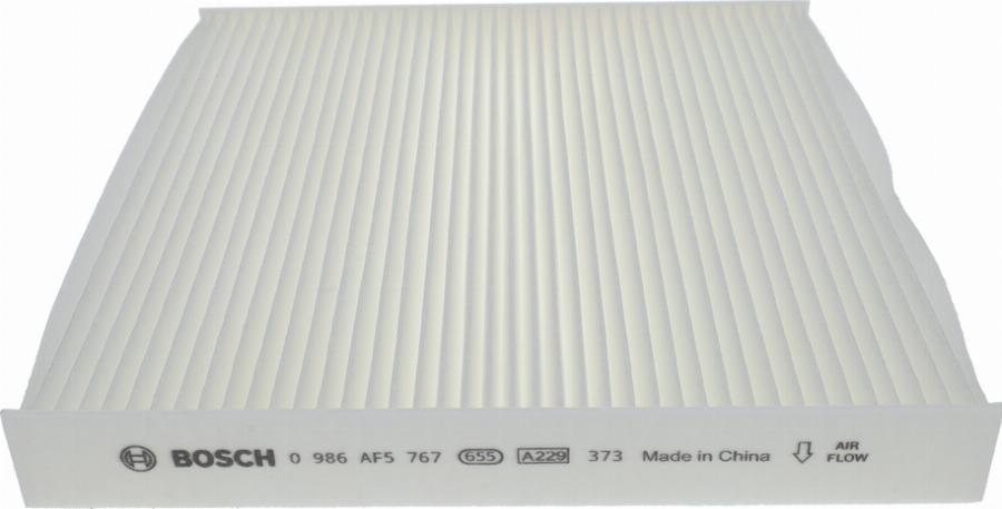 BOSCH 0 986 AF5 767 - Filtro, Aria abitacolo www.autoricambi360.it