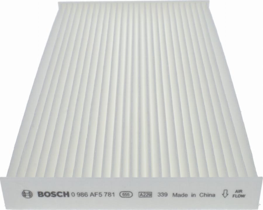 BOSCH 0 986 AF5 781 - Filtro, Aria abitacolo www.autoricambi360.it