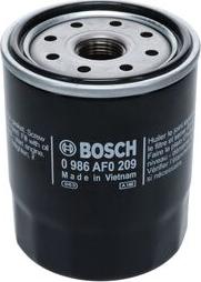 BOSCH 0 986 AF0 209 - Filtro olio www.autoricambi360.it