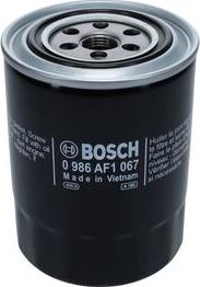 BOSCH 0 986 AF1 067 - Filtro olio www.autoricambi360.it