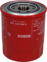 BOSCH 0 986 AF1 108 - Filtro olio www.autoricambi360.it