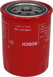 BOSCH 0 986 AF1 126 - Filtro olio www.autoricambi360.it