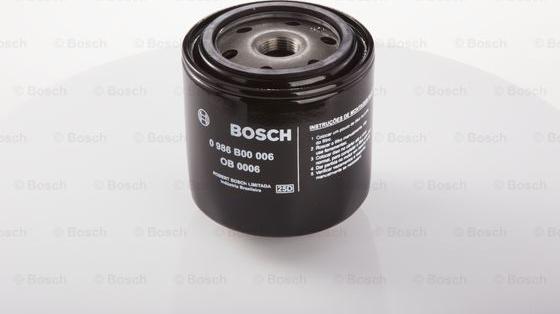 BOSCH 0 986 B00 006 - Filtro olio www.autoricambi360.it