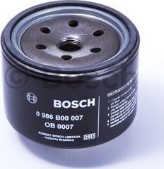 BOSCH 0 986 B00 007 - Filtro olio www.autoricambi360.it