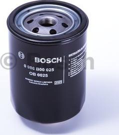 BOSCH 0 986 B00 025 - Filtro olio www.autoricambi360.it