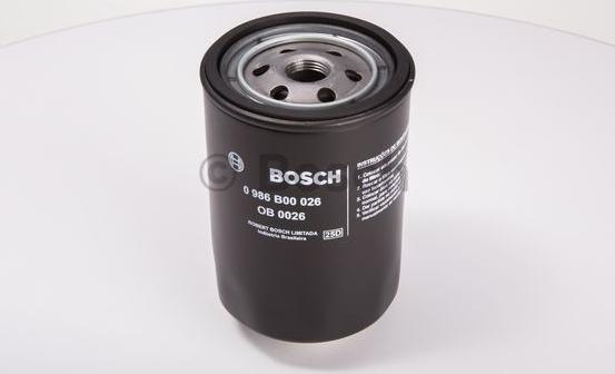 BOSCH 0 986 B00 026 - Filtro olio www.autoricambi360.it