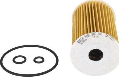 BOSCH 0 986 B00 706 - Filtro olio www.autoricambi360.it
