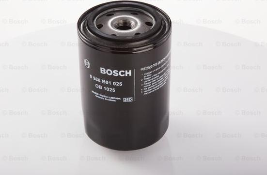 BOSCH 0 986 B01 025 - Filtro olio www.autoricambi360.it