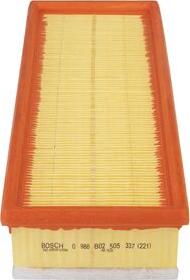 BOSCH 0 986 B02 505 - Filtro aria www.autoricambi360.it