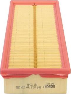 BOSCH 0 986 B02 344 - Filtro aria www.autoricambi360.it