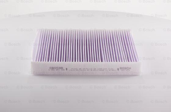 BOSCH 0 986 BF0 598 - Filtro, Aria abitacolo www.autoricambi360.it