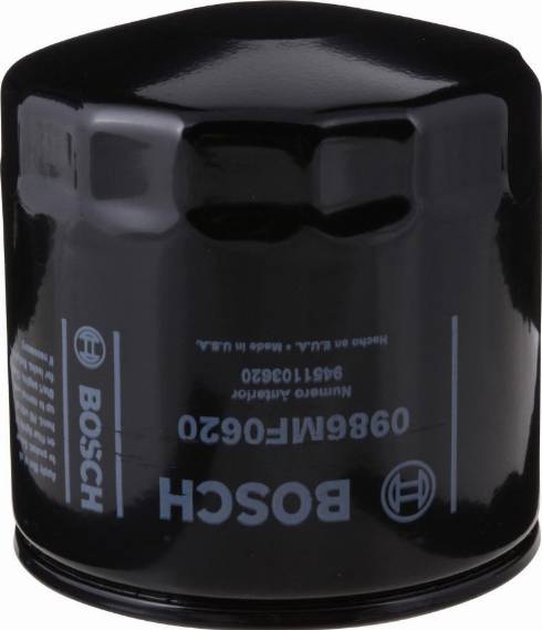 BOSCH 0 986 MF0 620 - Filtro olio www.autoricambi360.it