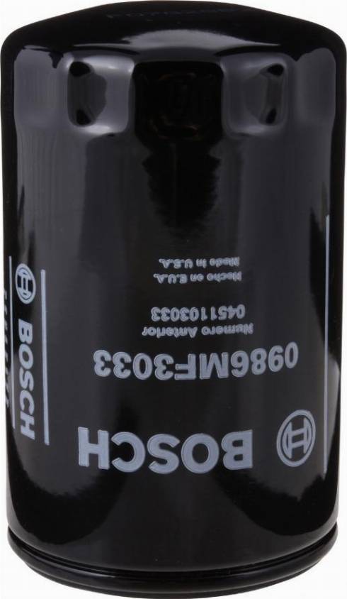 BOSCH 0 986 MF3 033 - Filtro olio www.autoricambi360.it