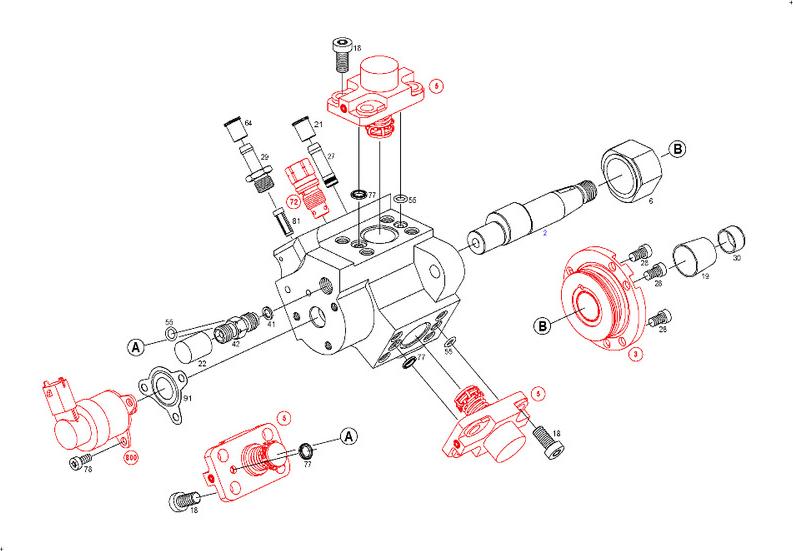 BOSCH 0 445 010 142 - Pompa ad alta pressione www.autoricambi360.it