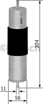BOSCH 0 450 905 950 - Filtro carburante www.autoricambi360.it
