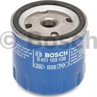 BOSCH 0 451 103 139 - Filtro olio www.autoricambi360.it