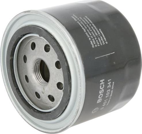 BOSCH 0 451 103 341 - Filtro olio www.autoricambi360.it
