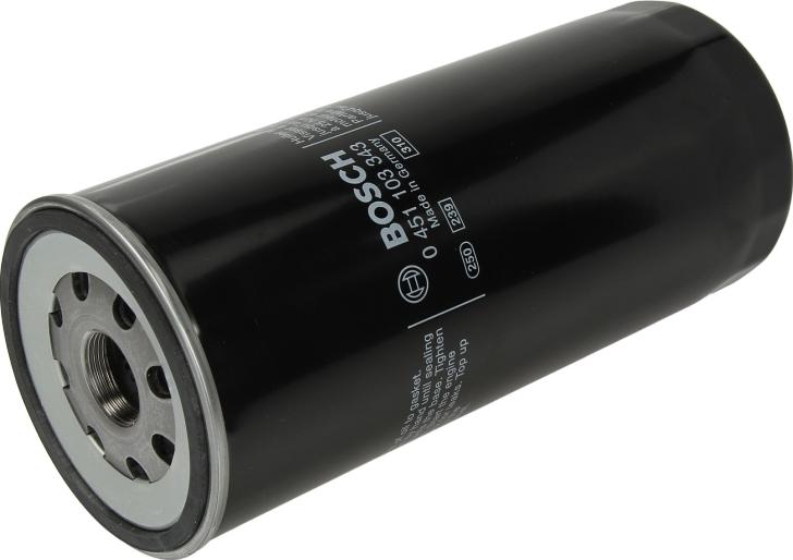 BOSCH 0 451 103 343 - Filtro olio www.autoricambi360.it