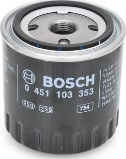 BOSCH 0 451 103 353 - Filtro olio www.autoricambi360.it