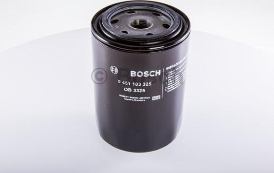 BOSCH 0 451 103 325 - Filtro olio www.autoricambi360.it
