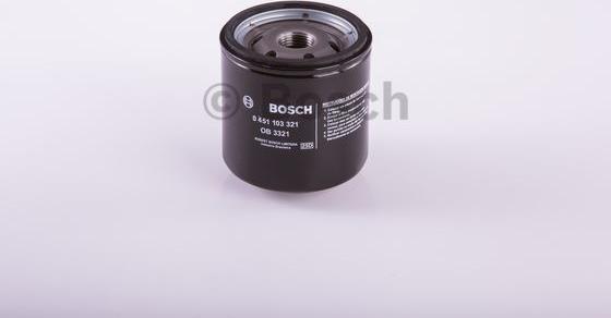BOSCH 0 451 103 321 - Filtro olio www.autoricambi360.it
