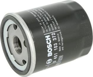 BOSCH 0 451 103 372 - Filtro olio www.autoricambi360.it