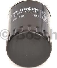 BOSCH 0 451 103 240 - Filtro olio www.autoricambi360.it
