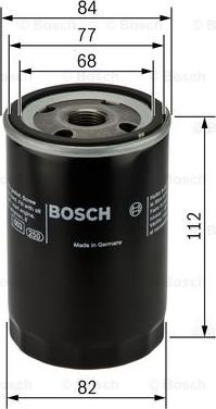 BOSCH 0 451 103 266 - Filtro olio www.autoricambi360.it