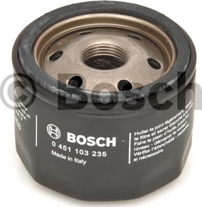 BOSCH 0 451 103 235 - Filtro olio www.autoricambi360.it