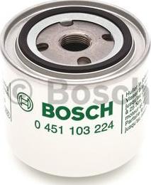 BOSCH 0 451 103 224 - Filtro olio www.autoricambi360.it