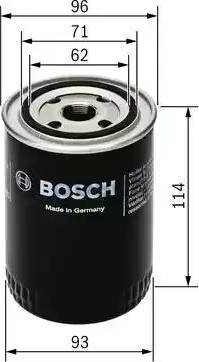 BOSCH 0 451 203 108 - Filtro olio www.autoricambi360.it