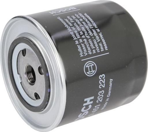 BOSCH 0 451 203 223 - Filtro olio www.autoricambi360.it