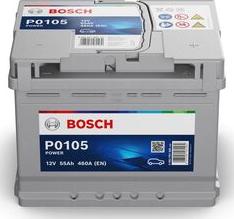 BOSCH 0 092 P01 050 - Batteria avviamento www.autoricambi360.it