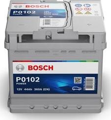 BOSCH 0 092 P01 020 - Batteria avviamento www.autoricambi360.it