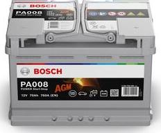 BOSCH 0 092 PA0 080 - Batteria avviamento www.autoricambi360.it