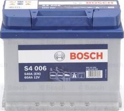 BOSCH 0 092 S40 060 - Batteria avviamento www.autoricambi360.it