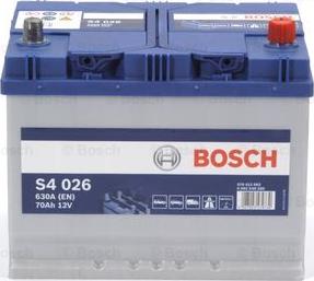 BOSCH 0 092 S40 260 - Batteria avviamento www.autoricambi360.it