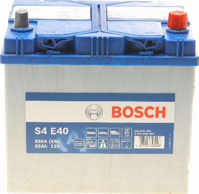 BOSCH 0 092 S4E 400 - Batteria avviamento www.autoricambi360.it