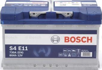 BOSCH 0 092 S4E 110 - Batteria avviamento www.autoricambi360.it