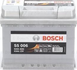 BOSCH 0 092 S50 060 - Batteria avviamento www.autoricambi360.it