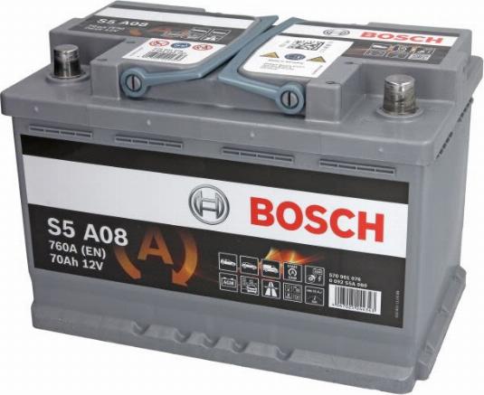 BOSCH 0 092 S5A 080 - Batteria avviamento www.autoricambi360.it