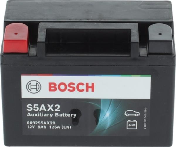 BOSCH 0 092 S5A X20 - Batteria avviamento www.autoricambi360.it