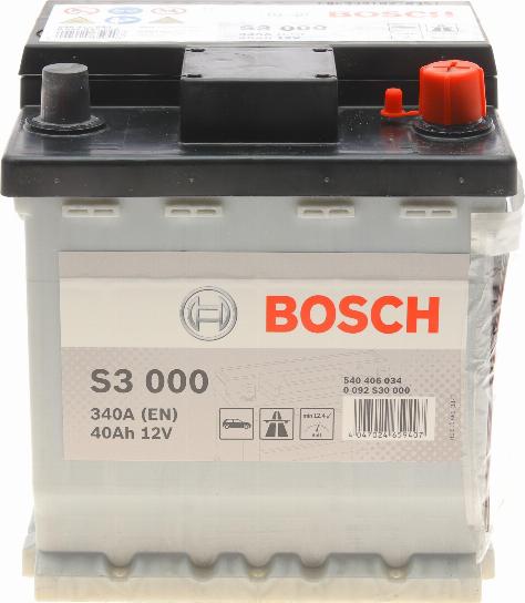BOSCH 0 092 S30 000 - Batteria avviamento www.autoricambi360.it