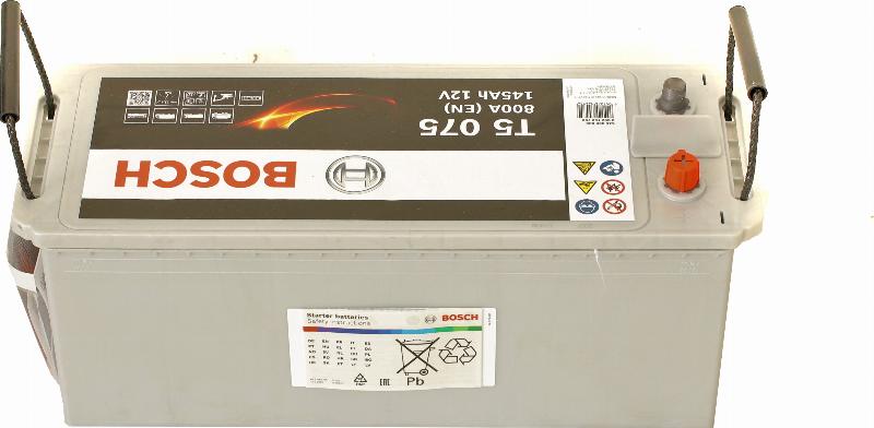 BOSCH 0 092 T50 750 - Batteria avviamento www.autoricambi360.it
