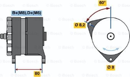 BOSCH 0 120 469 913 - Alternatore www.autoricambi360.it