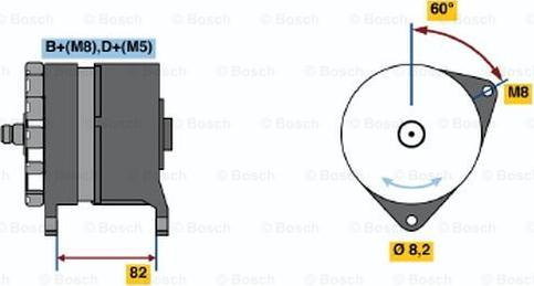 BOSCH 0 120 469 559 - Alternatore www.autoricambi360.it