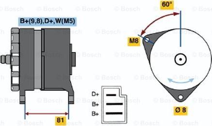 BOSCH 0 120 489 090 - Alternatore www.autoricambi360.it